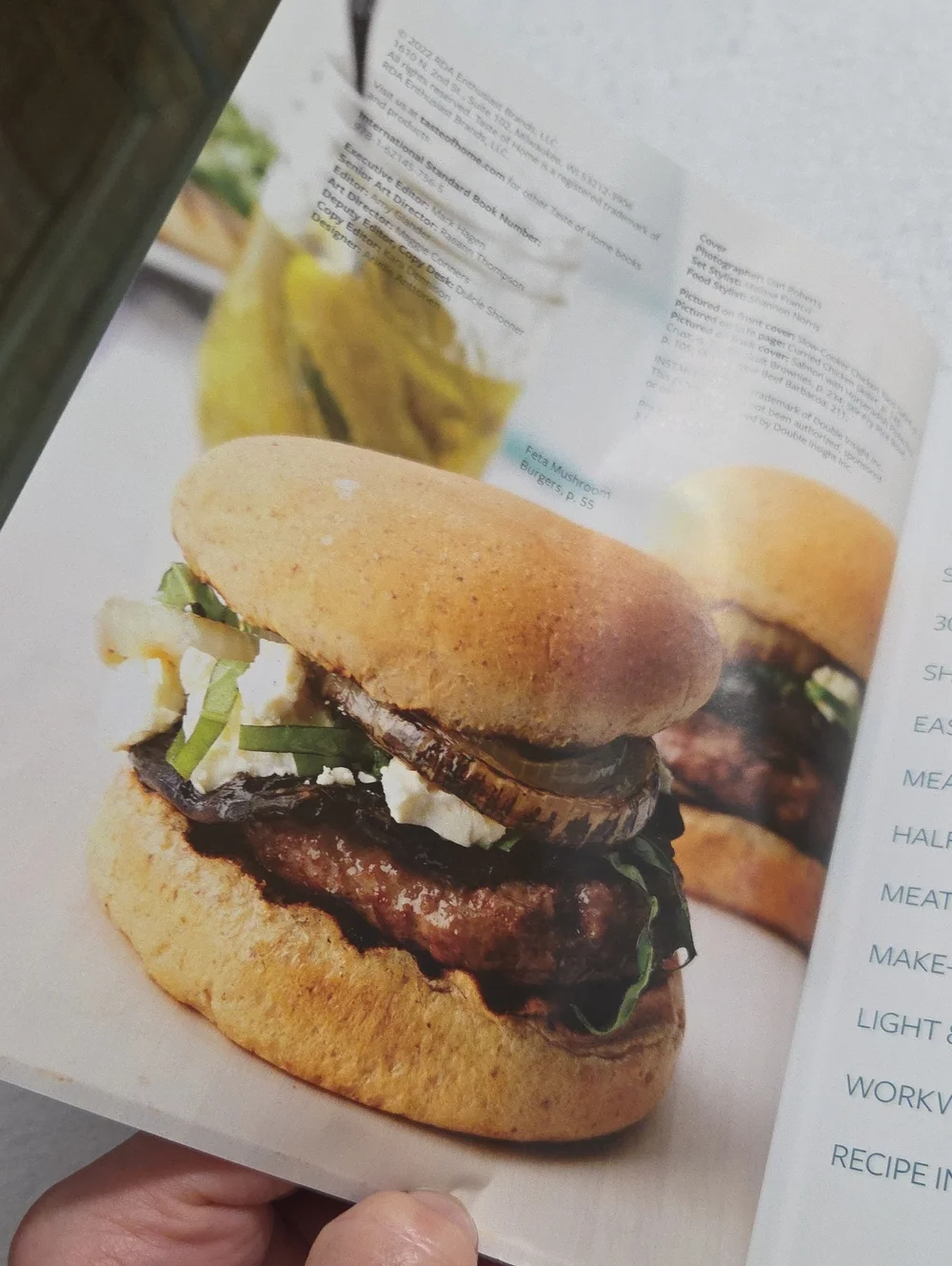 TASTE OF HOME LIGHT AND EASY WEEKNIGHT COOKING COOKBOOK